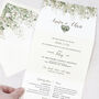 'Whimsical Windsor' Concertina Fold Wedding Invitation, thumbnail 2 of 9