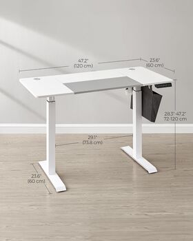 Electric Standing Desk Height Adjustable, 4 of 12