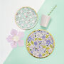 In Full Bloom Large Party Plates X 10, thumbnail 4 of 4