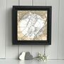 Personalised Map With White Circle Background, thumbnail 7 of 10