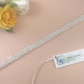 Neve Clear Crystal Belt, 5 of 7