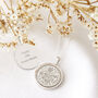 Sixpence 70th 1954 Birthday Coin Necklace, thumbnail 1 of 12