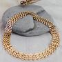 Gold Plated Chain Statement Necklace, thumbnail 1 of 7