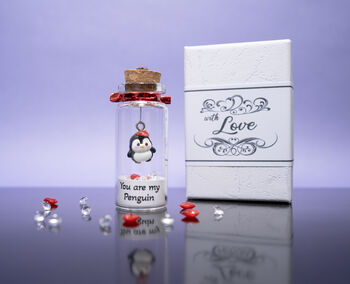 Personalised Penguin Tiny Keepsake Gift, 7 of 8