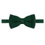 Dark Green Knitted Neck Tie, Bow Tie And Pocket Square Variations Made From Soft Polyester | Gents Formal Accessories | Gift For Him | Wedding Tie, thumbnail 9 of 12