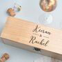 Personalised Couple's Names Alcohol Gift Box, thumbnail 1 of 2
