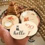 Baby Milestone Cards, Wooden Milestone Plaques, thumbnail 6 of 6