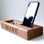 Personalised Phone And Coin Tray, thumbnail 3 of 5