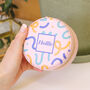 Personalised Colourful Jewellery Box Abstract Small, thumbnail 4 of 8
