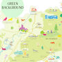Map Of Gloucestershire, thumbnail 4 of 8