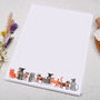 A4 Letter Writing Paper With Watercolour Cats, thumbnail 3 of 4