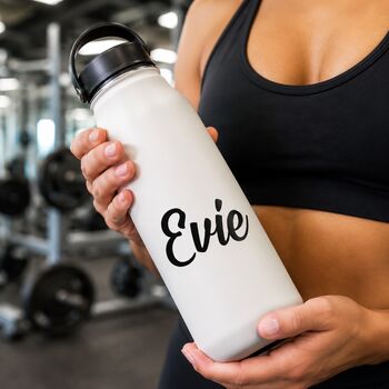 Personalised Water Bottle Name Vinyl Sticker, 4 of 5