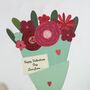 Valentines Day Keepsake Card In Wood, Personalised, thumbnail 2 of 6