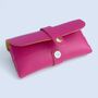 Men's Personalised Monogram Leather Glasses Case, thumbnail 8 of 10