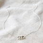 Personalised Sterling Silver Disc Bead Necklace, thumbnail 8 of 9