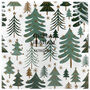 Christmas Tree Themed Paper Party Napkins 20 Pack, thumbnail 4 of 4