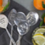 Personalised Vintage Silver Plated Spoon Drink Stirrer, thumbnail 2 of 2