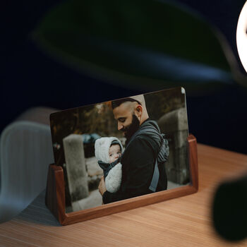 Personalised Landscape Wood And Metal Photo Frame, 5 of 7