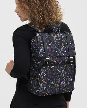 Wilderness Black Buckle Backpack, 3 of 9