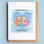 Personalised Axylottl Couple Card, thumbnail 1 of 2