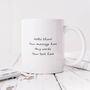 Personalised Mug 'Dad's Not Sleeping', thumbnail 2 of 3