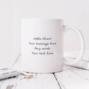 Personalised Mug 'Dad's Not Sleeping', 2 of 3