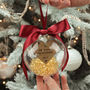 Personslied 'Our First Christmas' Bauble Decoration, thumbnail 3 of 5