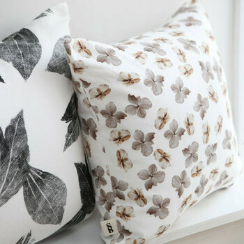 Dried Hydrangea Cushion Cover, 6 of 6