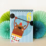 Bear 6th Birthday Card, thumbnail 4 of 5