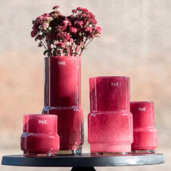 Vase Fenn Raspberry, 2 of 6