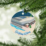 Everton Christmas Wooden Bauble, Football Xmas Gift, New Stadium, thumbnail 1 of 2