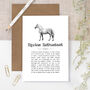 Equine Enthusiast Horse Quotes Card, thumbnail 1 of 3