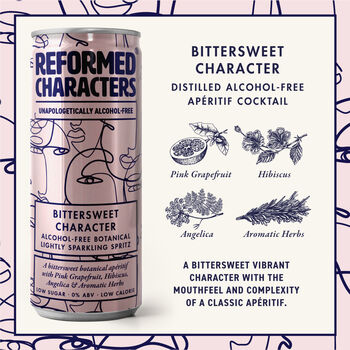 Bittersweet Character Alcohol Free Apéritif Cocktail 12, 3 of 4