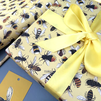 Bees Of Britain Wrapping Paper, 4 of 9