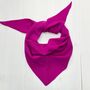 Lambswool Knitted Triangle Scarf, thumbnail 2 of 12