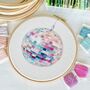 Disco Ball Embroidery Hoop Kit, thumbnail 1 of 4