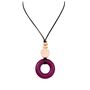 Silicone Nursing Teething Necklace Mama Jewels Dark Red, thumbnail 2 of 5
