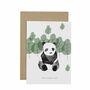 Panda Second Birthday Card, thumbnail 1 of 2