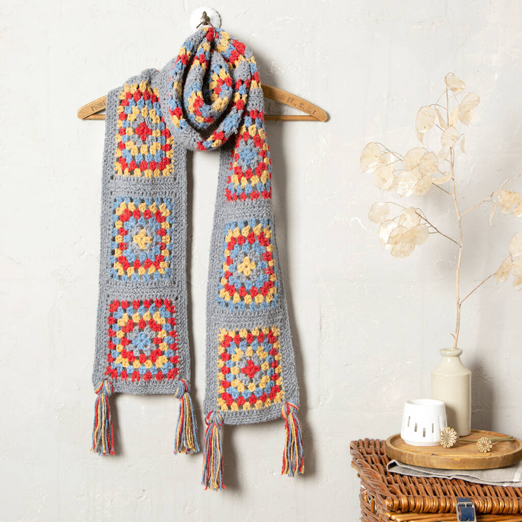Granny Annie Squares Crochet Kit, 1 of 11