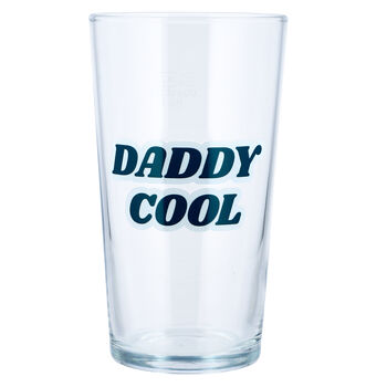 Daddy Cool Printed Pint Glass, 2 of 6
