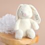 Personalised Large Ivory Bunny Soft Toy, thumbnail 1 of 3
