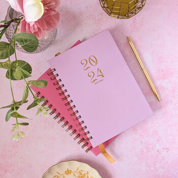 Personalised 2024 Weekly Diary| Daily Planner| Lilac, 11 of 11