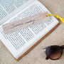 Bon Voyage 'Summer Reading' Oak Bookmark | Holiday Reading | Travel Accessory, thumbnail 1 of 2