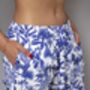 Luxury Cotton Pyjama Trousers | Straight Outta Bali, thumbnail 4 of 5