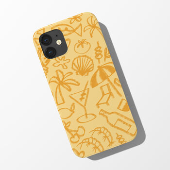 Summer Time Phone Case Durable iPhone Samsung Mobile Cover, 4 of 10