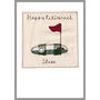 Personalised Golf Card For Birthday Or Retirement, thumbnail 3 of 12