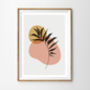 Set Of Three Contemporary Art Silhouette Leaf Prints, thumbnail 4 of 5