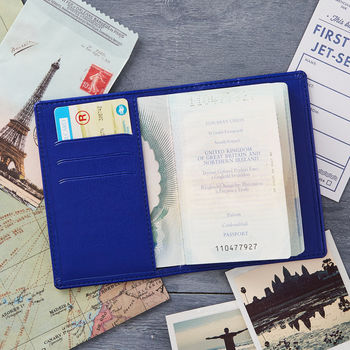Paris Personalised Passport Cover, 2 of 3
