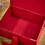 Personalised Luxury A5 Red Gift Box, thumbnail 5 of 7