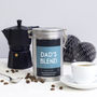 'Dad's Blend' Coffee Gift In Tin, thumbnail 3 of 4